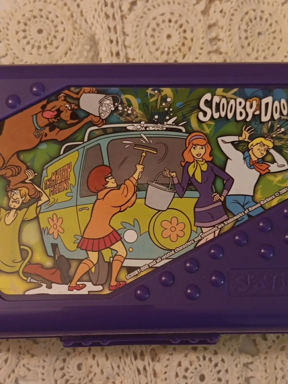 Vintage 2000s Scooby-Doo SpaceMaker Plastic Pencil Box